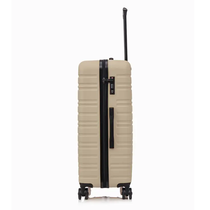 Reiskoffer L ABS 95L met TSA-slot en 360° wielen