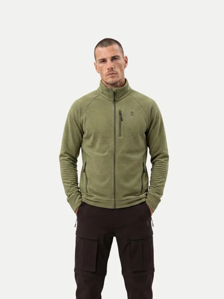 Wafelstructuur - Heren - Outdoor Vest