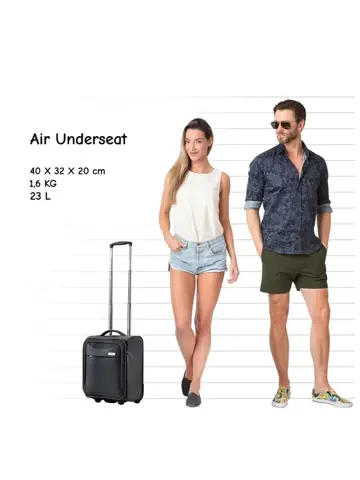 Air Underseat handbagage 40cm