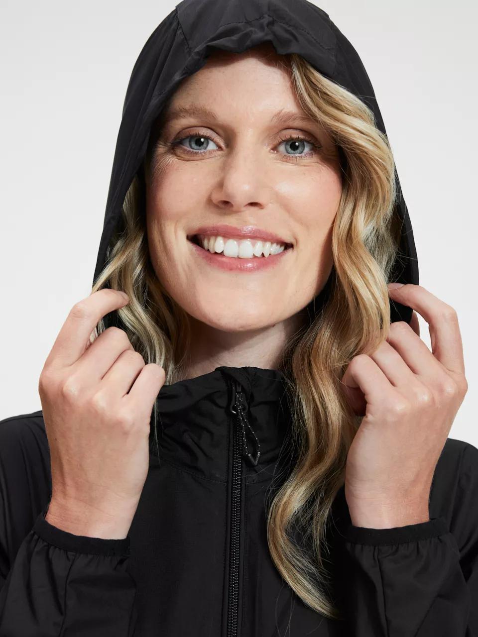 INBIKE Windjack voor dames, UV-bescherming, SPF50 , licht, voor fietsen, hardlopen, trekking, wandelen, dagelijks gebruik, HY464, Groen, S