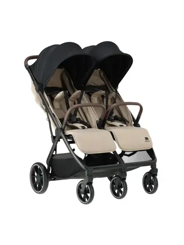 Luxe Rolo X2 XL V2 Dubbele Buggy - Inklapbaar