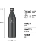Stanley Thermosfles - Zwart 0.6L