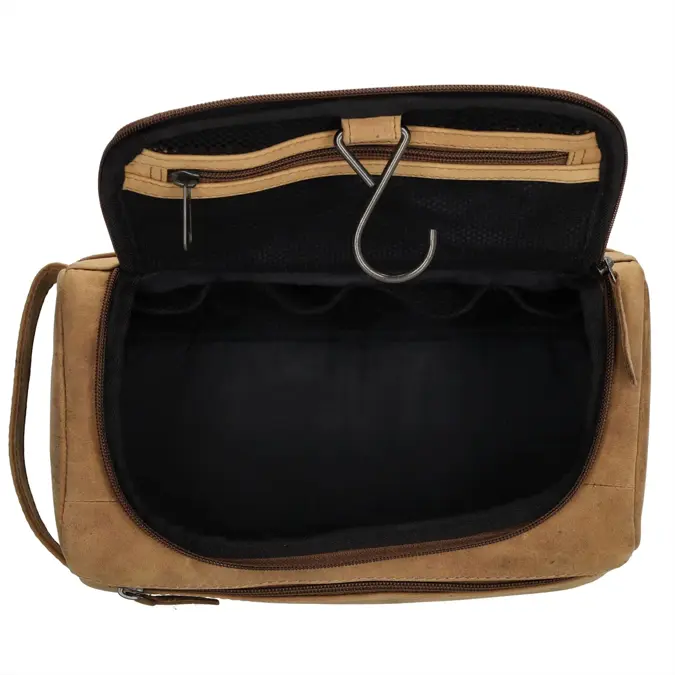 Hide&Stitches - Idao - Leren toilettas