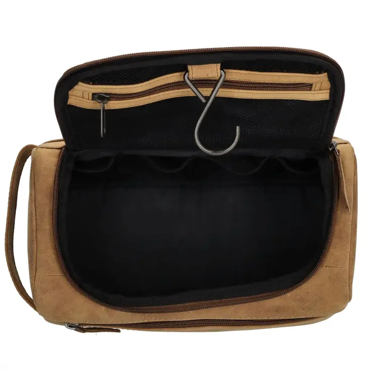 Hide&Stitches - Idao - Leren toilettas