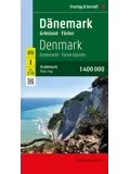 Wegenkaart Denemarken