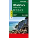 Wegenkaart Denemarken