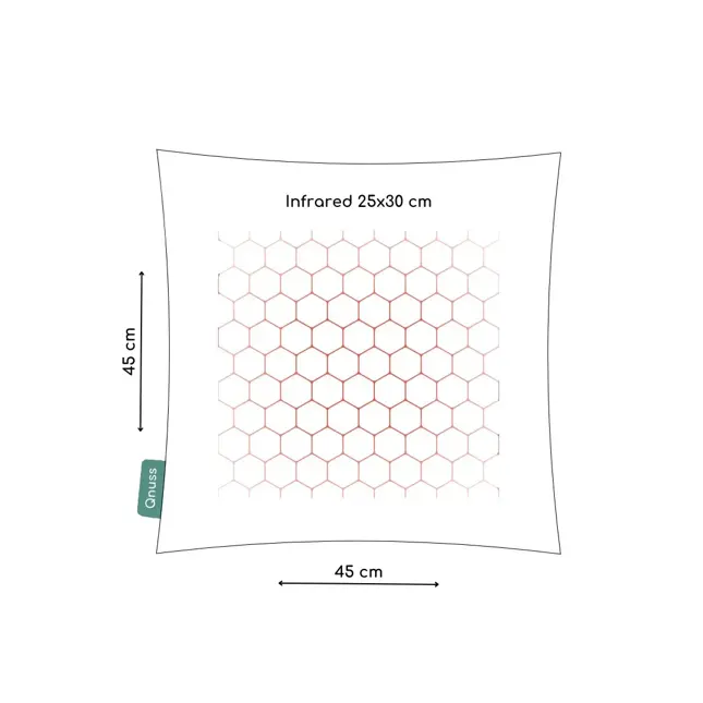 Qnuss Warmtekussen Teddy 45x45