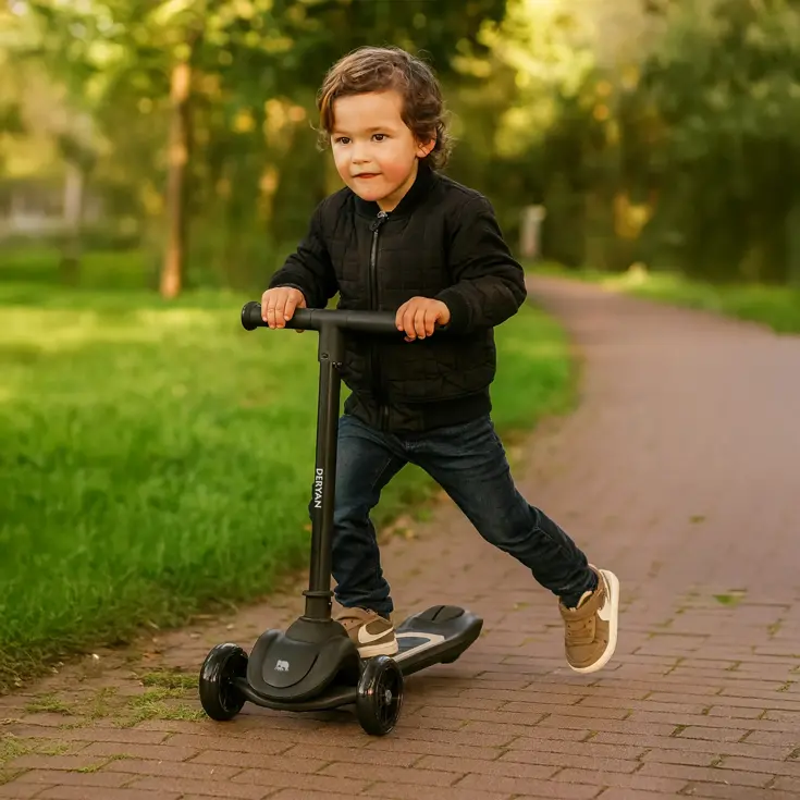 Harvey Kinderstep step - 3 wielen met LED lichten