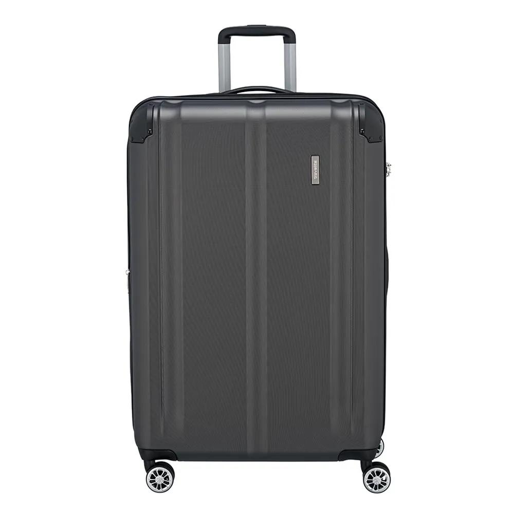 Travelite  4 wiel trolley l expandable Grijs  Grijs main product image