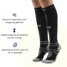 Sport Compressiekousen - Sokken Hardlopen