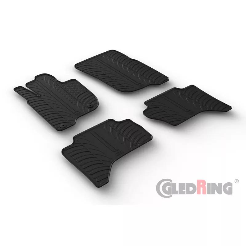 Gledring Mitsubishi L200 (Triton) 2015-2019 & FL 2019  Rubbermatten  Zwart main product image