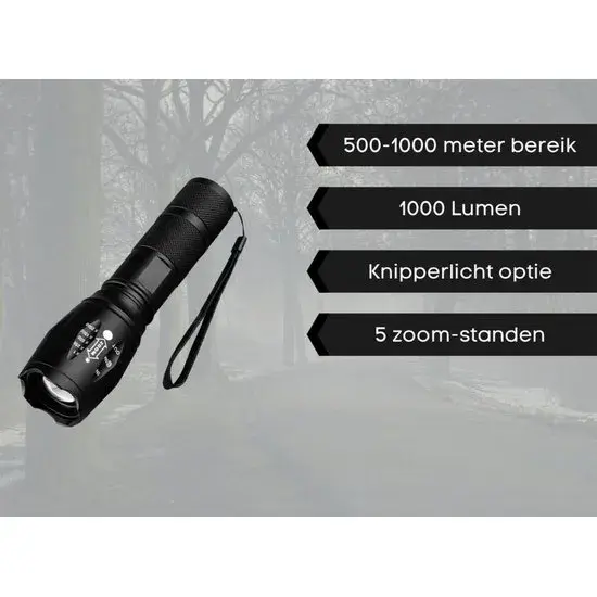 Zaklamp - 3W LED