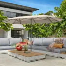 LifeGoods Dubbele Parasol – 270x460cm