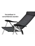 Campingstoel set 4 - inklapbaar grijs