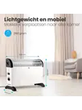 Convectorkachel – 2000W – Wit
