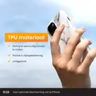 R2B iPhone 14 Hoesje Marmer + Screenprotector