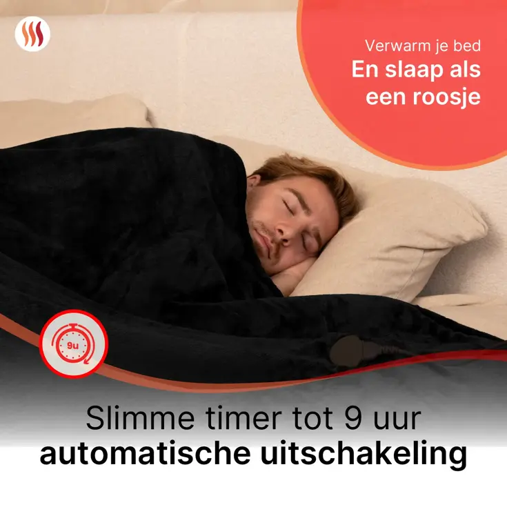 Seranova Elektrische Deken XXL - 180x160 cm