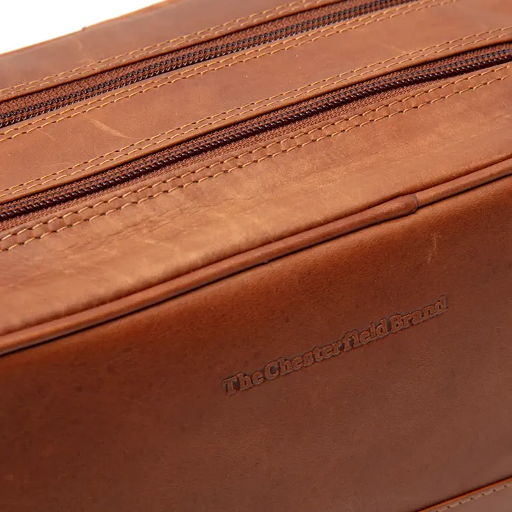 Chesterfield - Cow Waxed - Toilettas leer