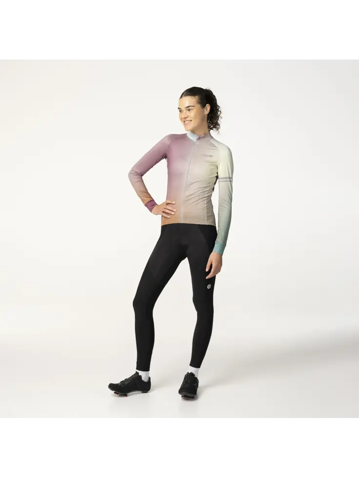 Gradient Fietsshirt Lange Mouwen Performance Dames