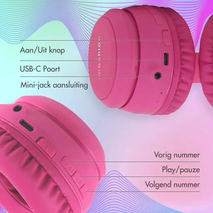 imoshion Kinder Koptelefoon LED