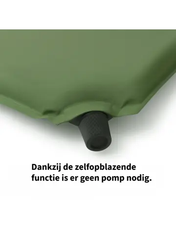 Slaapmat Zelfopblazend 1 persoons - Groen
