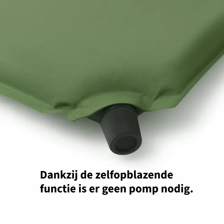 Slaapmat Zelfopblazend 1 persoons - Groen