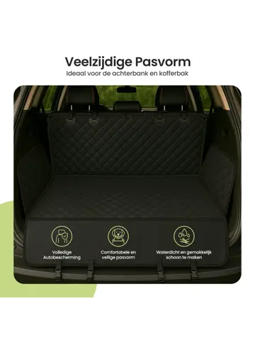 Hondendeken Auto Achterbank - Incl. Accessoires