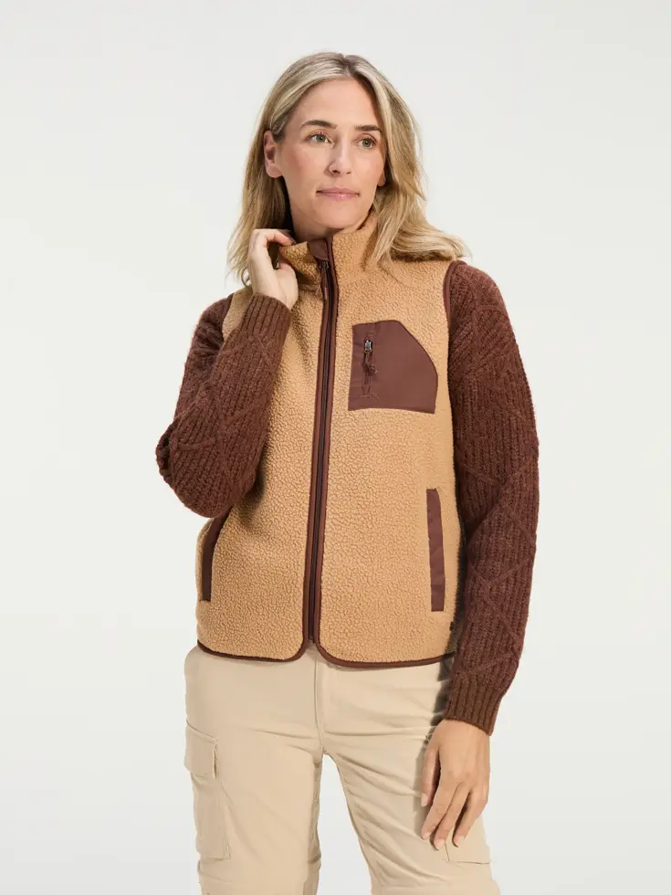 Nadur - Fleecebodywarmer dames - Human Nature