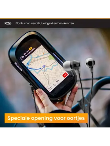 Telefoonhouder Fiets en Motor Waterdicht