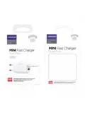 Dual USB-A + USB-C kabel - Wit