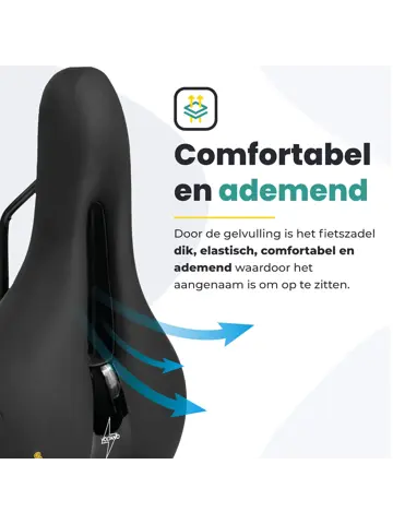 Voltano Fietszadel Trekking Heren