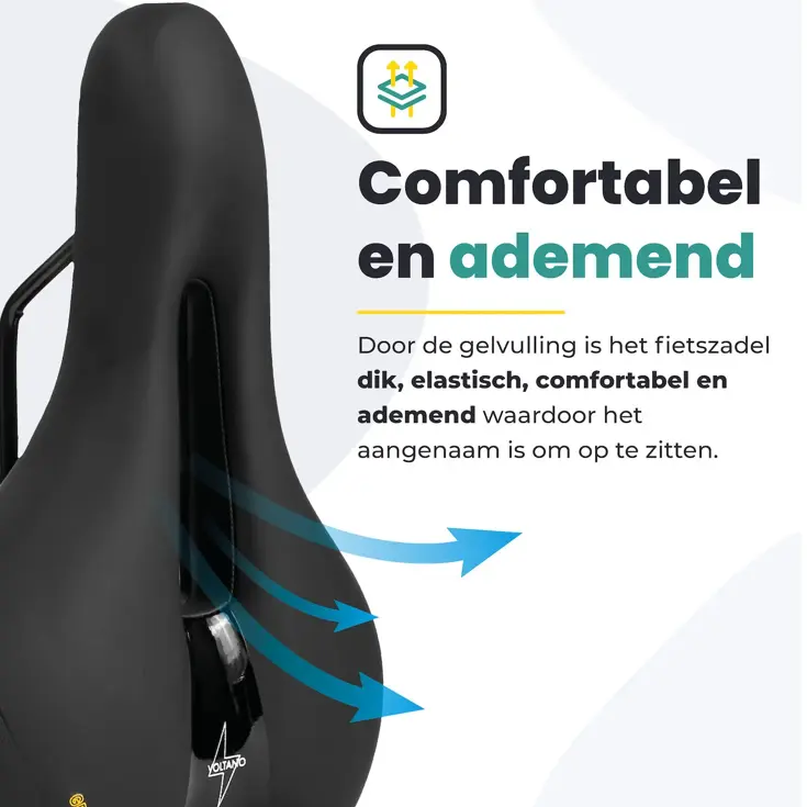 Voltano Fietszadel Trekking Heren