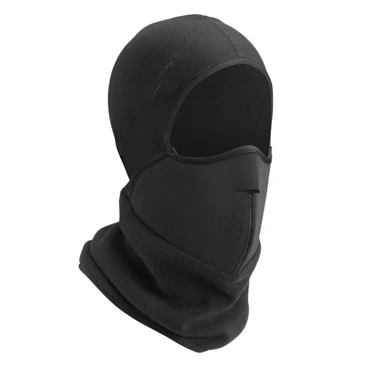 Skibivakmuts voor onder skihelm Zwart - L/XL