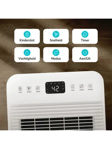 Aura - Luchtontvochtiger 10L per dag