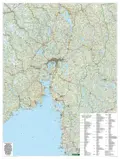 Wegenkaart Noorwegen 1 Zuid - Oslo