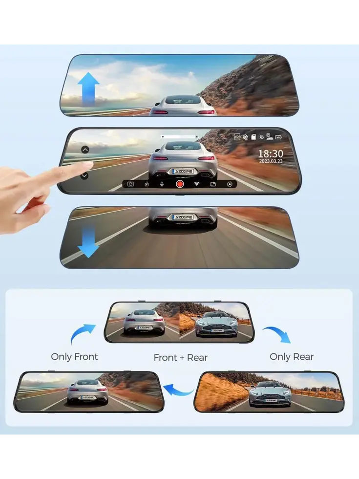 PG17 Max 4K 2CH Wifi GPS 64gb dashcam