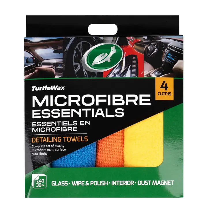 Microfibre Essentials-pakket voor autoverzorging
