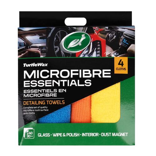 Microfibre Essentials-pakket voor autoverzorging