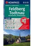 Wandelkaart WK891 Feldberg - Todtnau