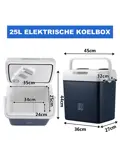 Elektrische Koelbox - 25L - 12V/230V