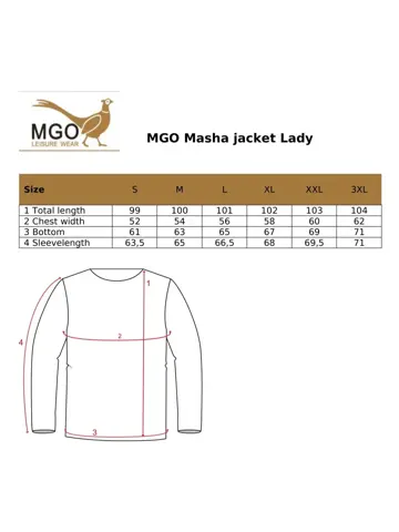 Masha - Dames jas - MGO