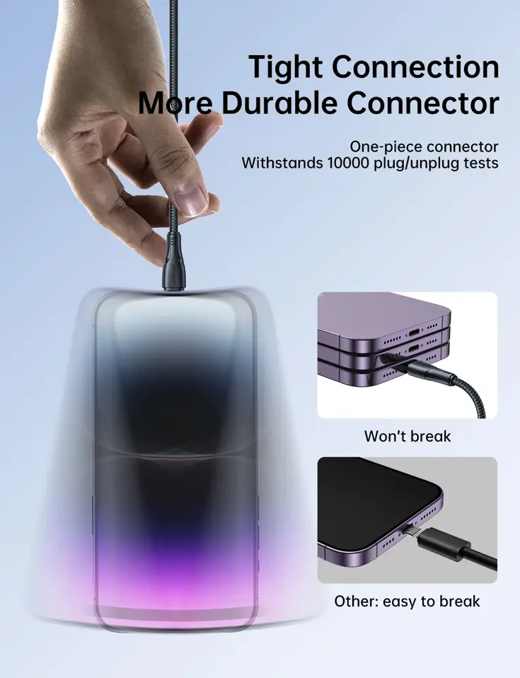 USB-C/Lightning Kabel - 0.25m