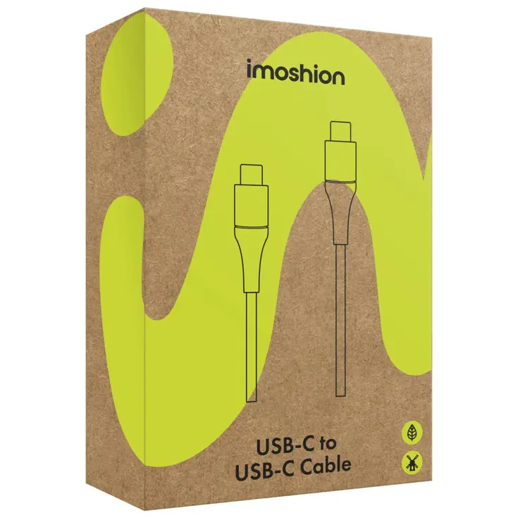 imoshion Gevlochten USB-C naar USB-C kabel