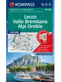 Wandelkaart WK105 Lecco