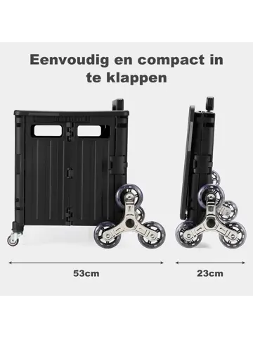 Boodschappenkrat - Trapwielen