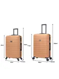 Kofferset 4 delige ABS 29 39 74 en 95L TSA-slot