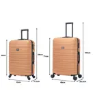 BlockTravel 4 delige kofferset ABS 29 39 74 en 95L