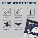 Luvego - Vacuümzakken voor Kleding - 8-Pack