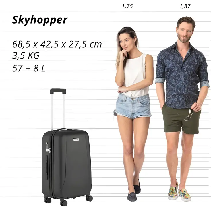 CarryOn Skyhopper koffer / 57 L