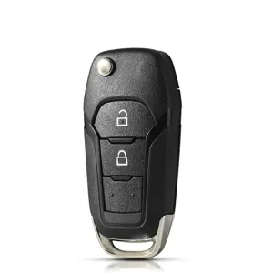 Klapsleutelbehuizing 2 knops geschikt voor Ford